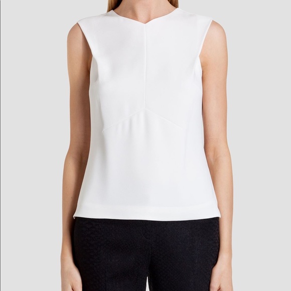 Ted Baker London Tops - Ted Baker Osiride Semi Fitted Top Cream/Natural